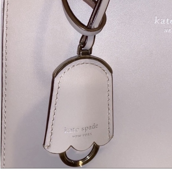 Kate Spade Scalloped Mini Lavender Crossbody Tote Bag - Picture 5 of 13